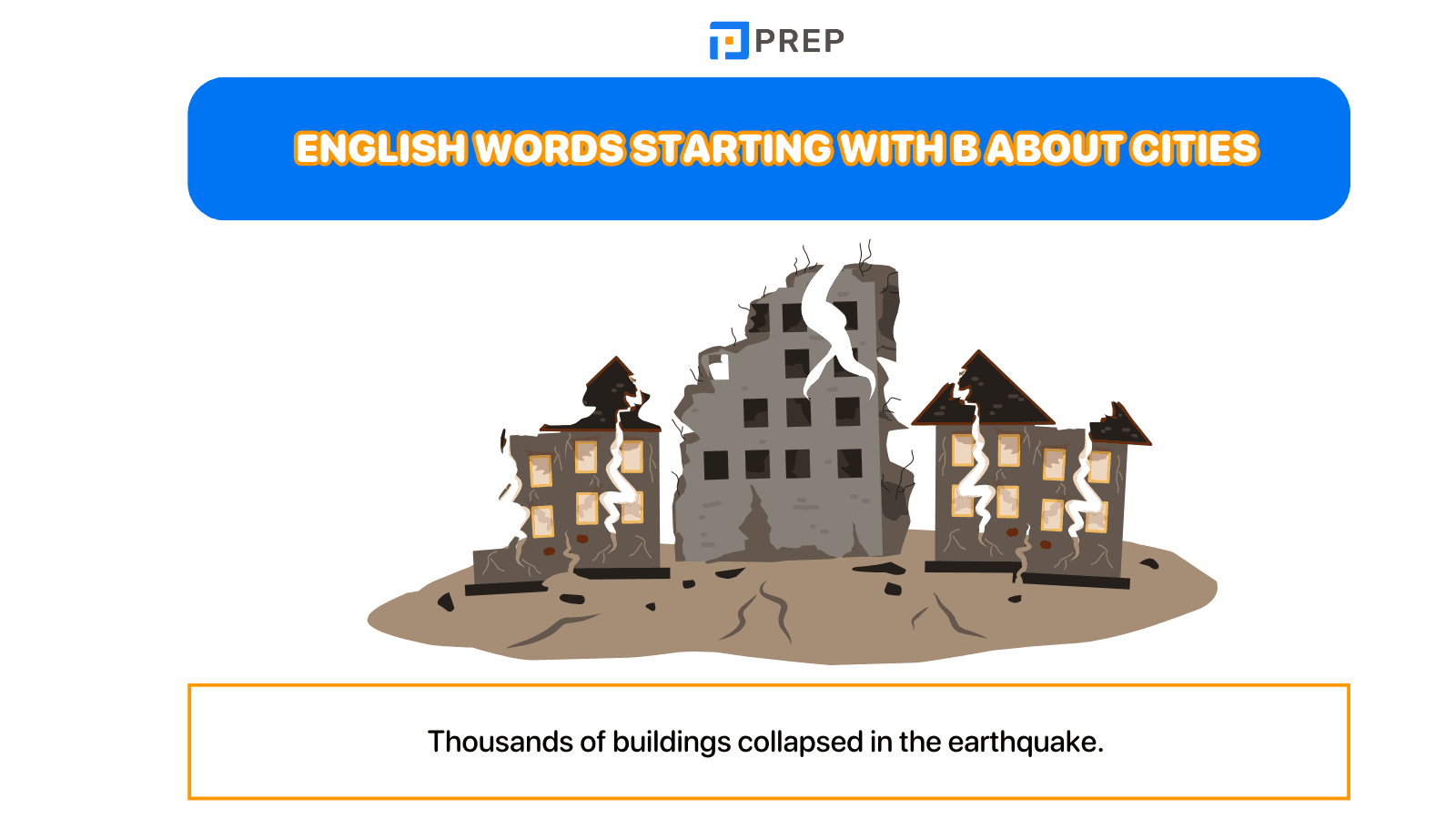 English words starting with B about cities