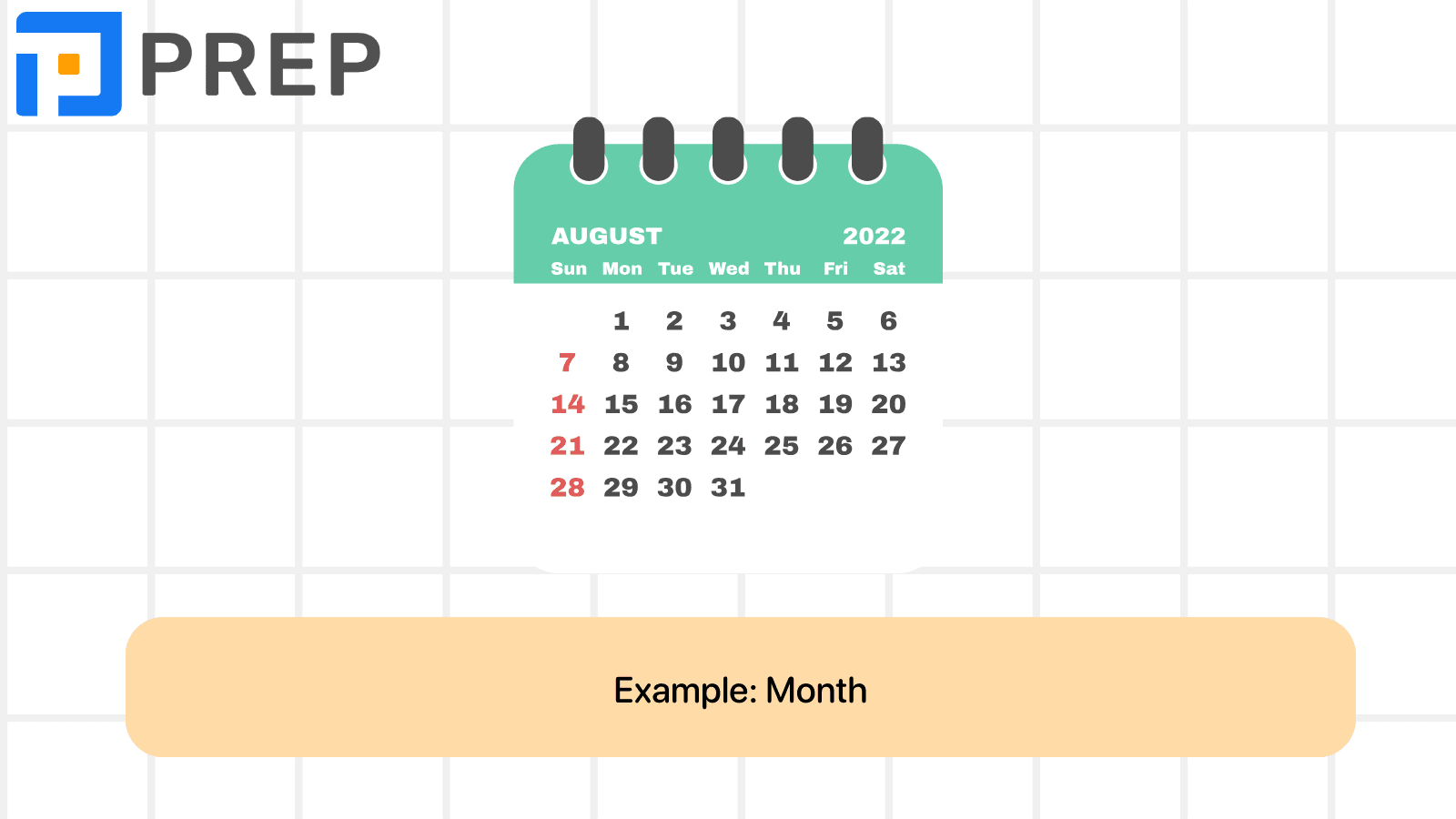A1 English vocabulary: Days