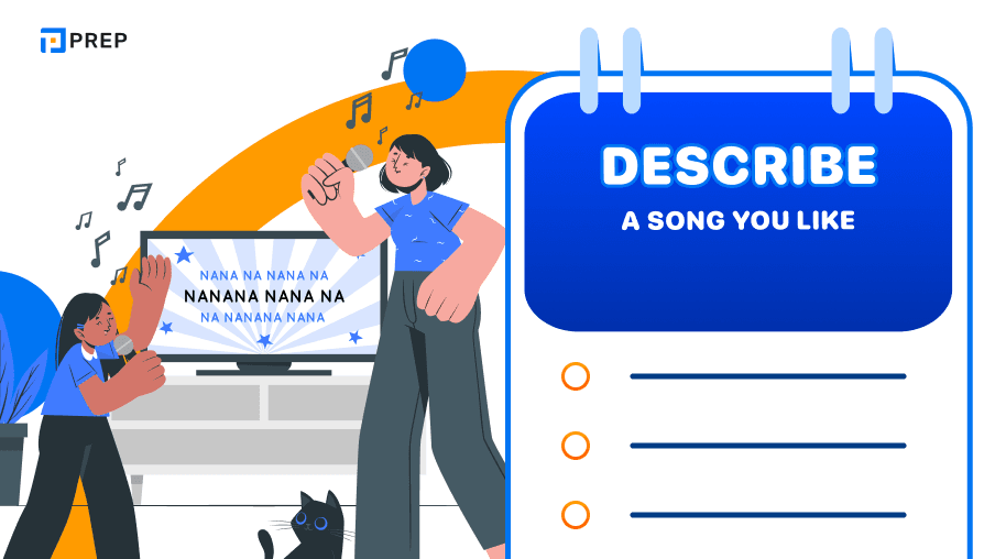 Sample IELTS Speaking Part 2, 3: Describe a song you like