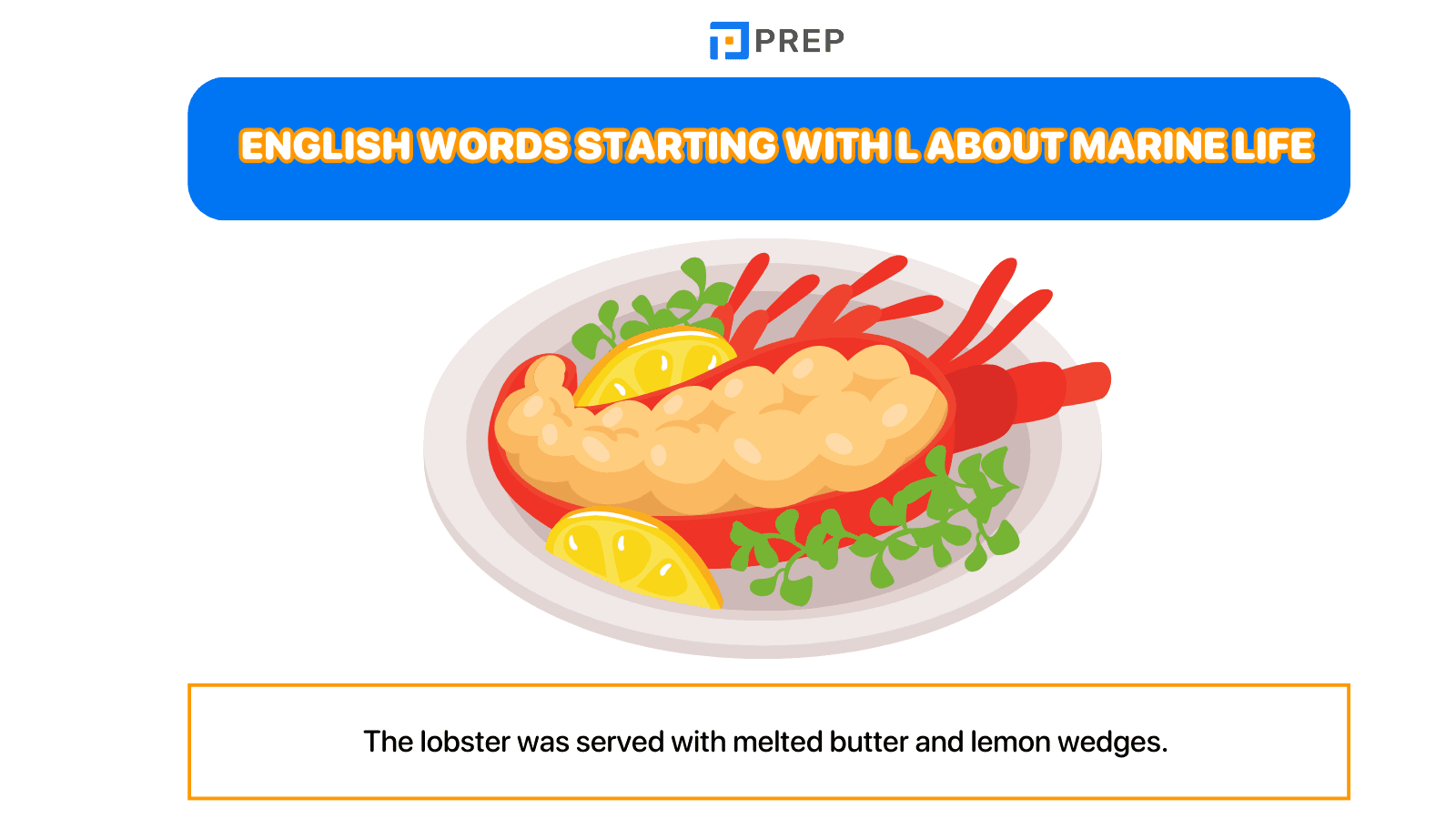 English words starting with L about marine life