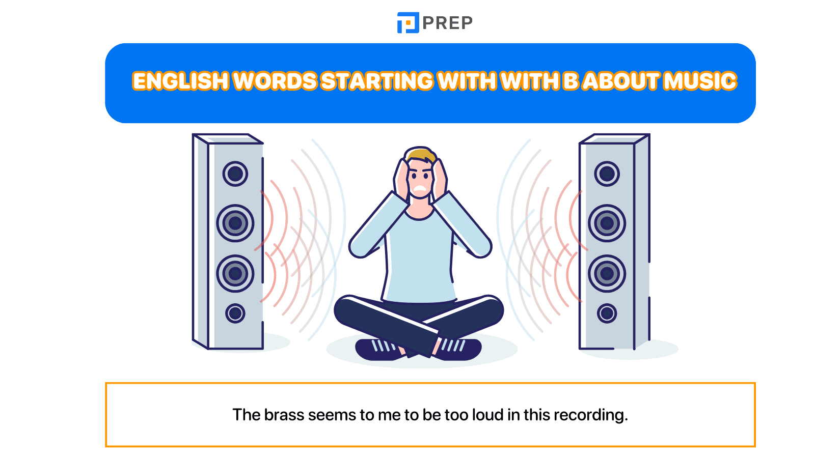 English words starting with B about music
