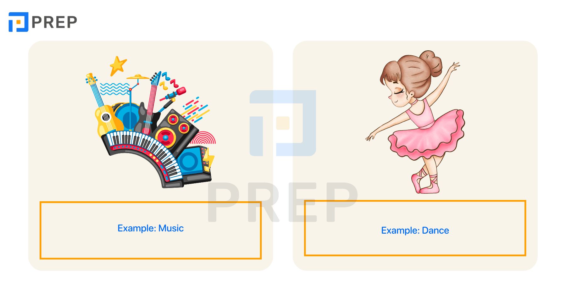 School subjects vocabulary: Arts