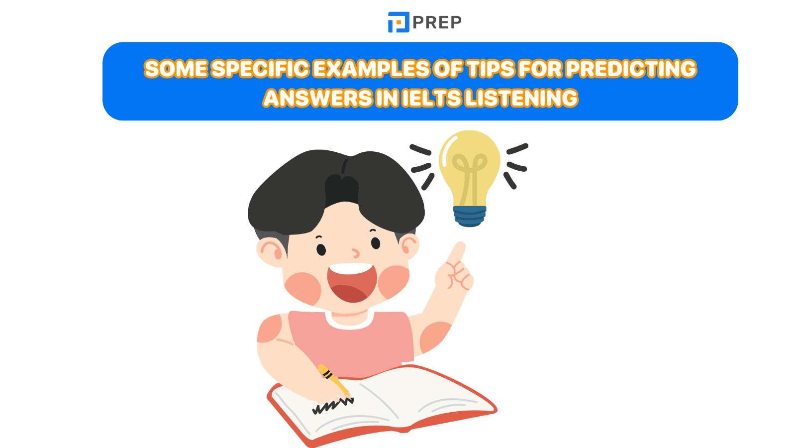 Some specific examples of tips for predicting answers in IELTS Listening