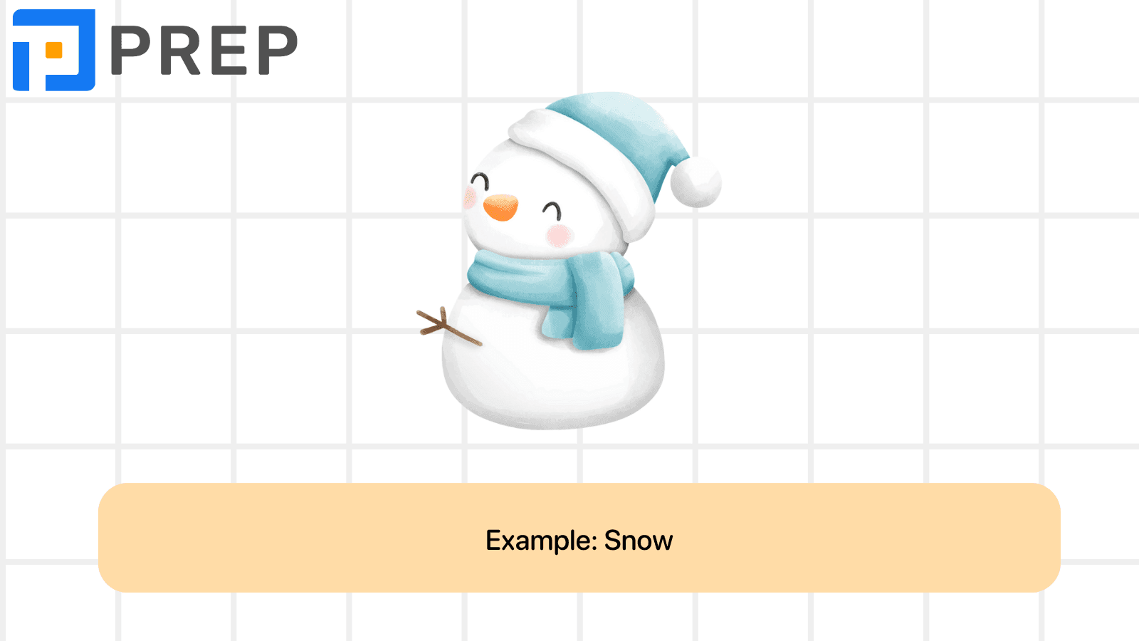 A1 English vocabulary: Weather